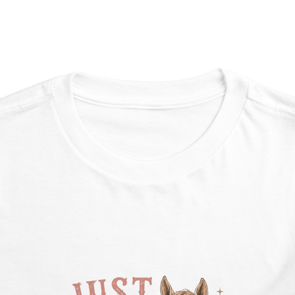 Just a Girl Who Loves Horses Toddler Tee | Pony Tee | Horse Lover Gift