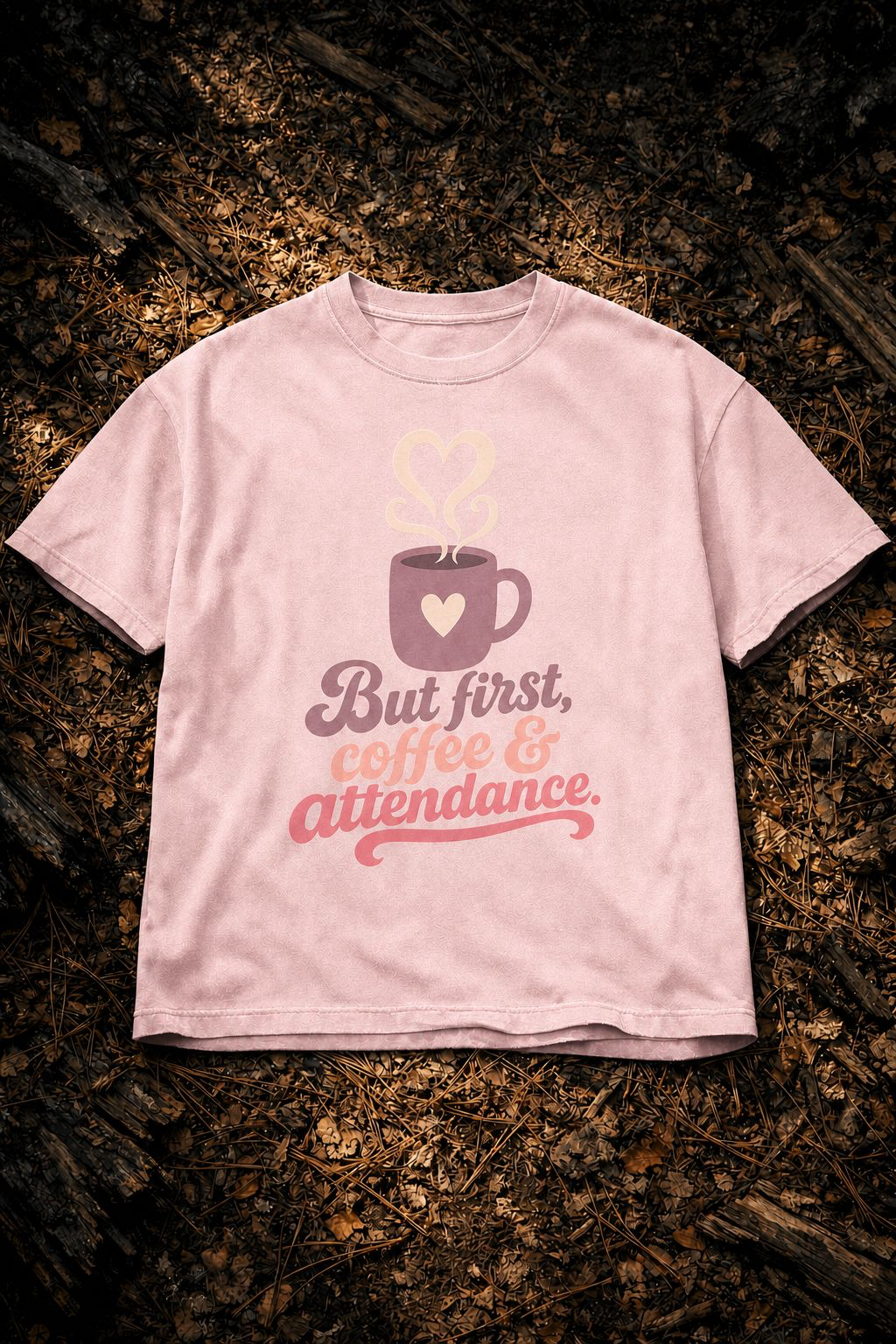 But First Coffee & Attendance T-Shirt | Teacher Tee