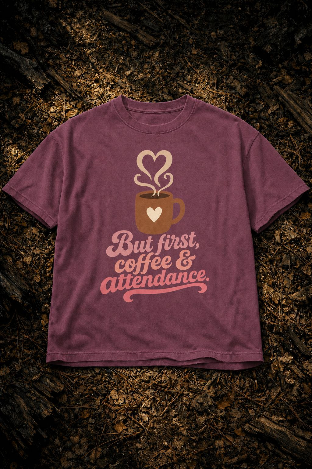 But First Coffee & Attendance T-Shirt | Teacher Tee