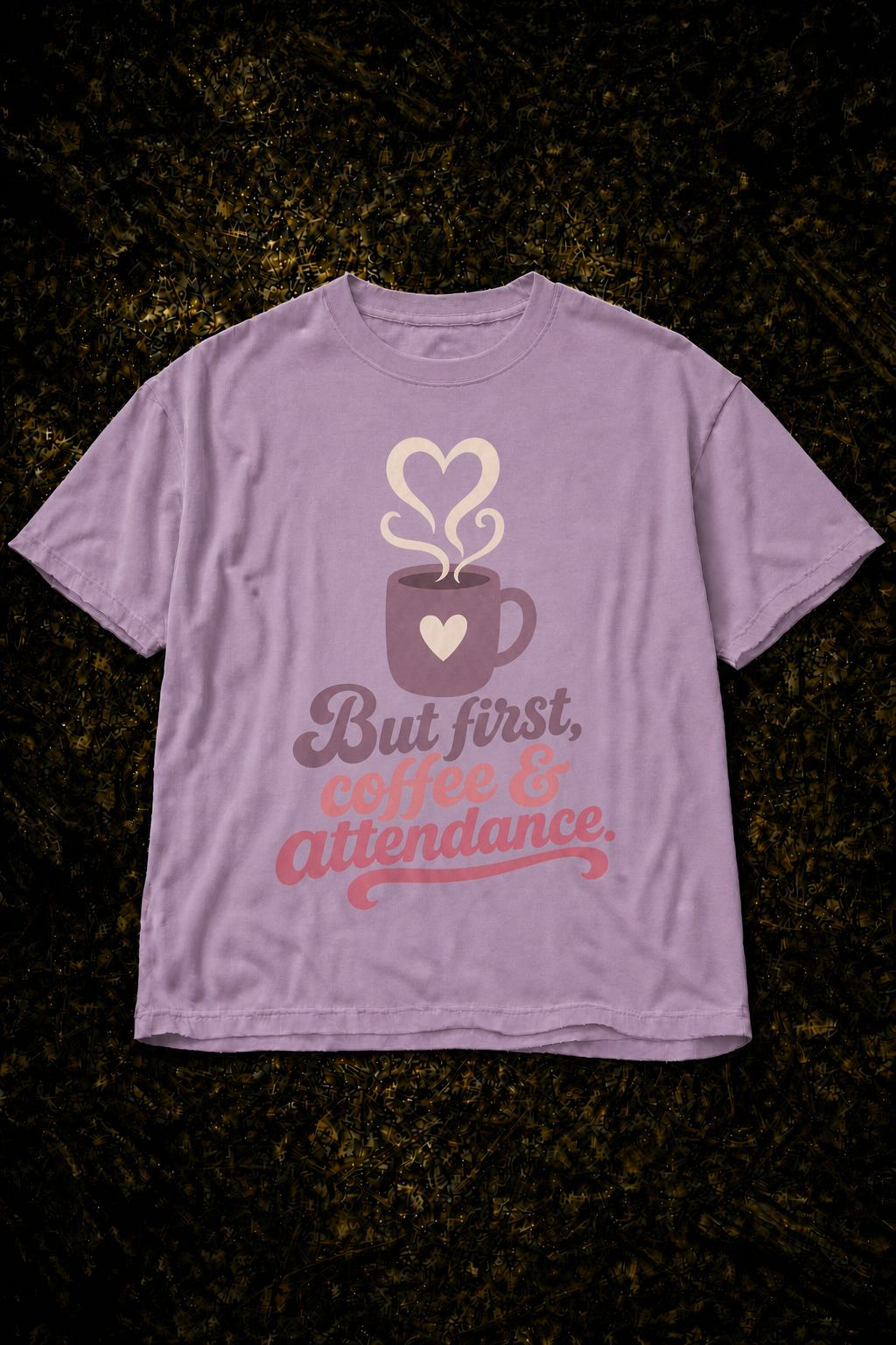But First Coffee & Attendance T-Shirt | Teacher Tee