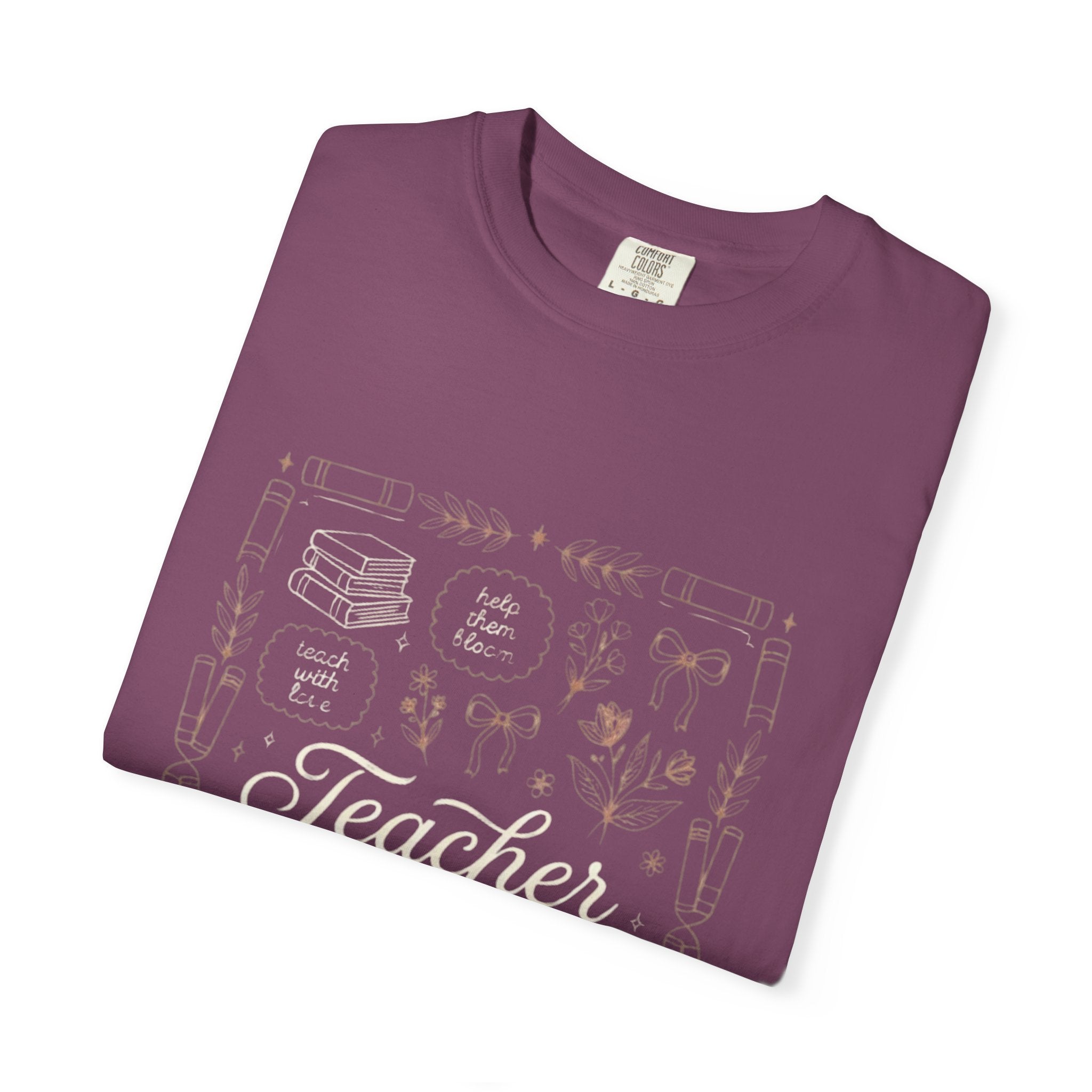 Teacher Vintage Chalkboard T‑Shirt