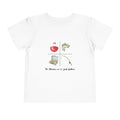 Toddler Fishing Tee — "He thinks we’re just fishin’" Cute Kids Fishing Shirt