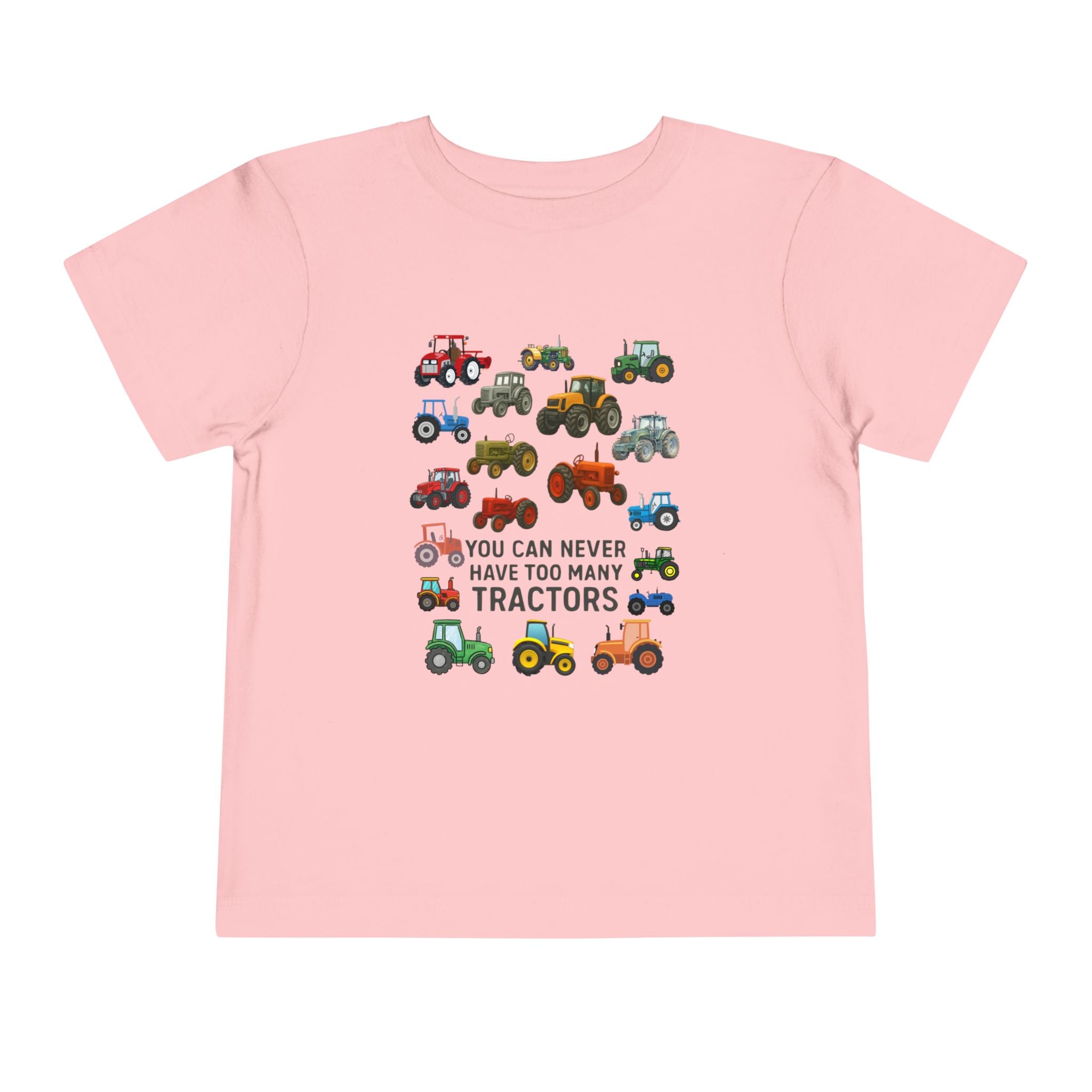 Toddler Tractor Tee – "You Can Never Have Too Many Tractors" Cute Farm Vehicle Shirt