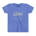 Youth Floral Faith Tee — "God is within her, she will not fail"