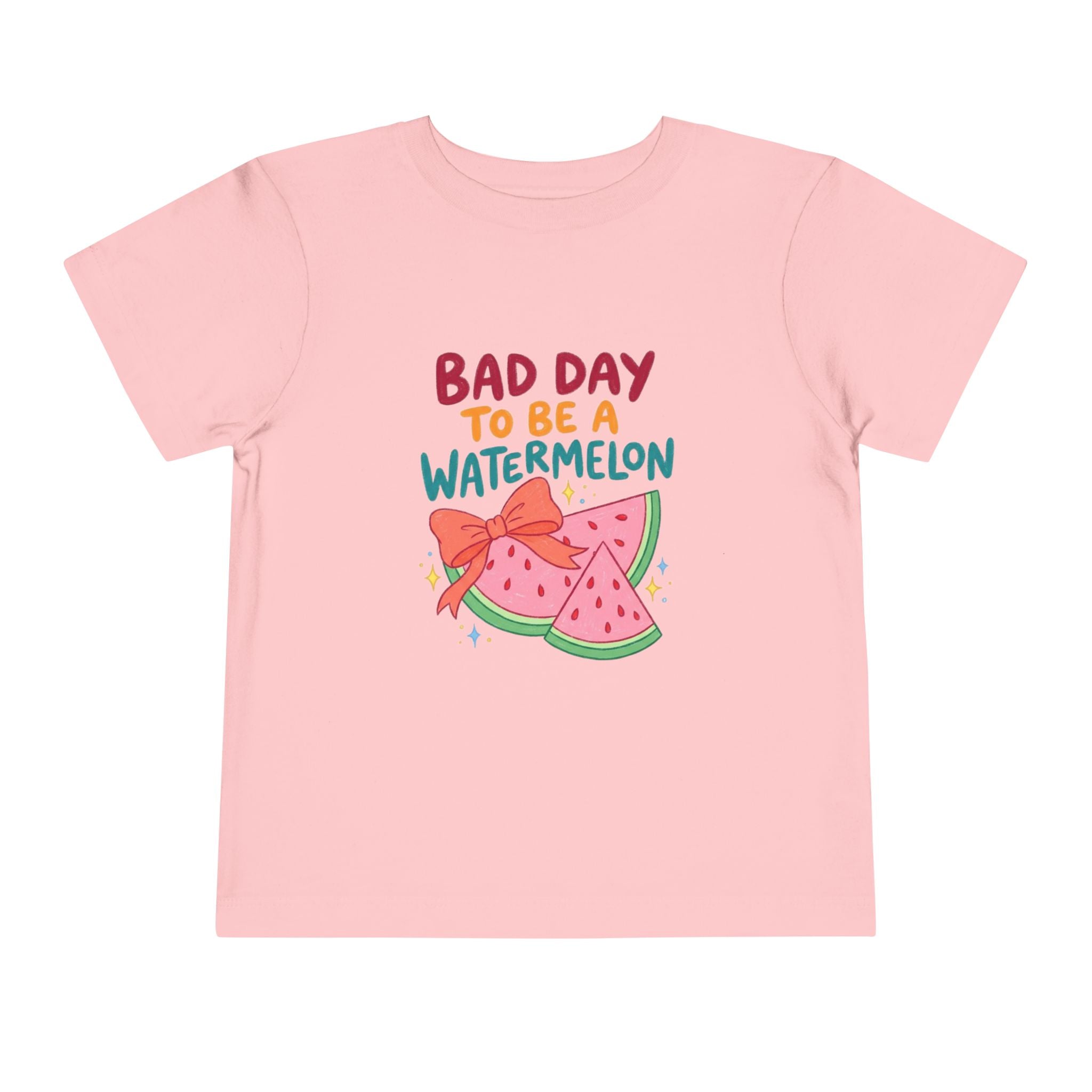 Toddler Tee | "Bad Day to Be a Watermelon" | Cute Fruit Graphic