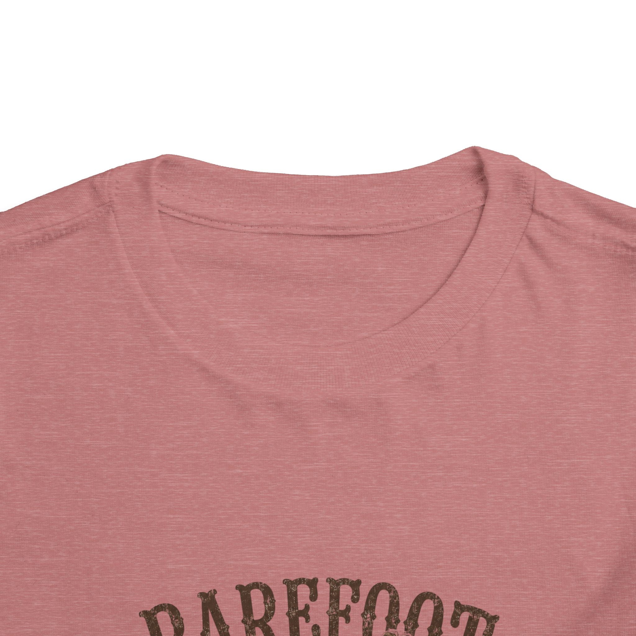 Barefoot and Feral Toddler Tee | Farm Animal Graphic | Farm Kid Gift