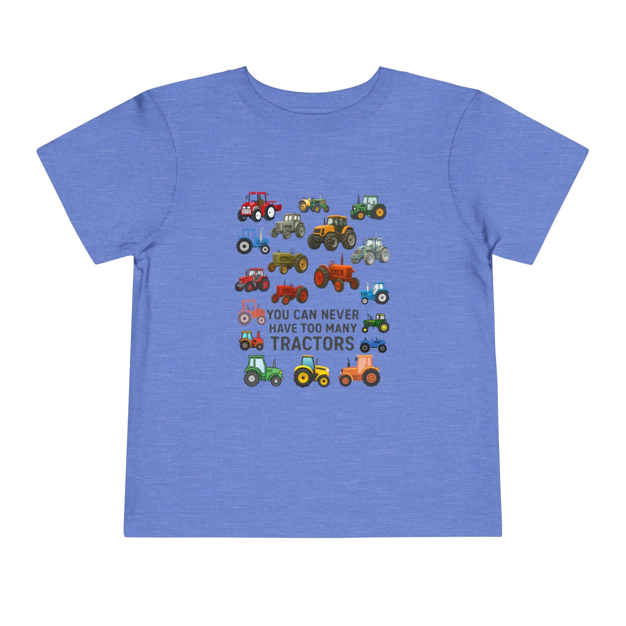 Toddler Tractor Tee – "You Can Never Have Too Many Tractors" Cute Farm Vehicle Shirt
